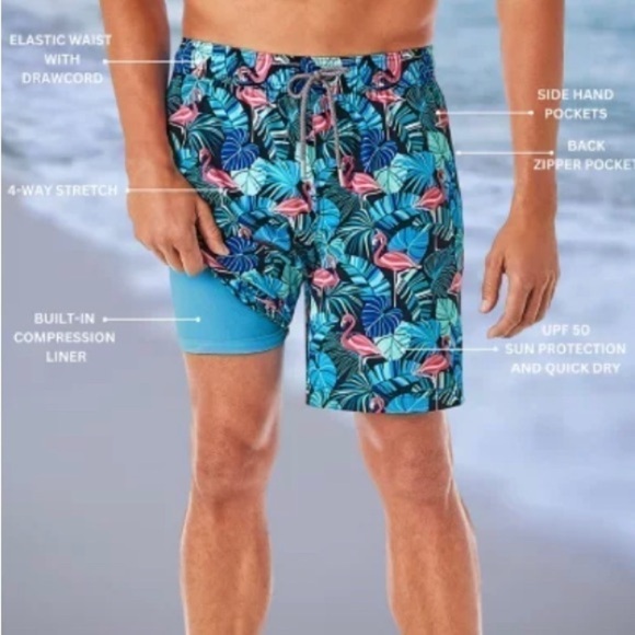 Member's Mark Men's Resort Swim - Picture 3 of 7